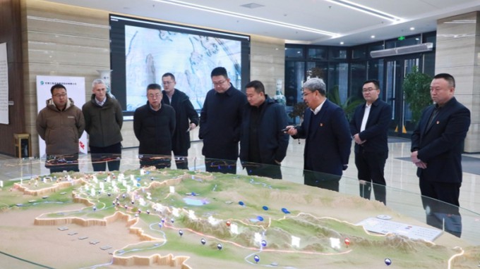 蘭州市副市長李文生到省水電設計院調(diào)研指導工作